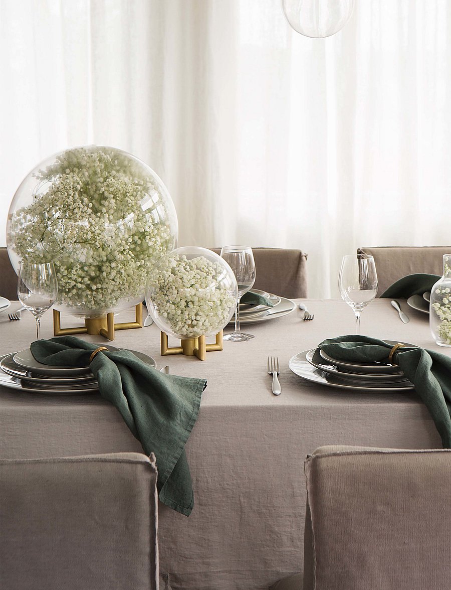 Himla - Sunshine Tablecloth - osta hinna alusel - ash - 3