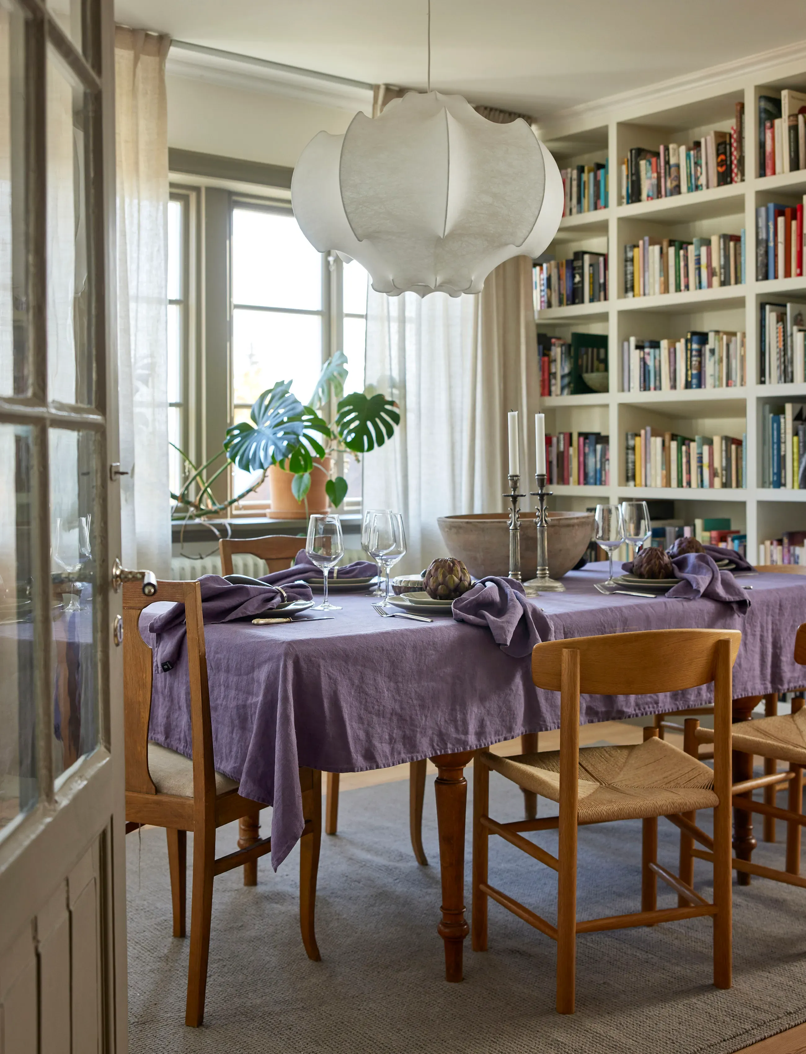Himla - Sunshine Tablecloth - versla eftir verði - lavender - 2