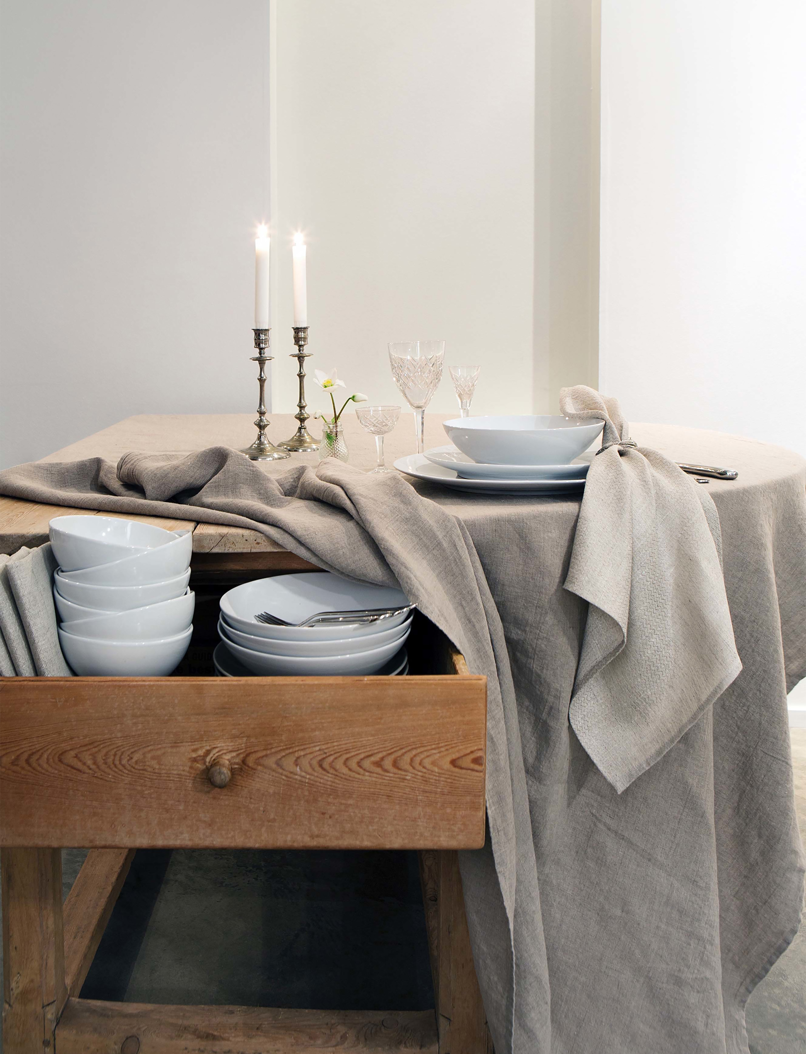 Himla - Sunshine Tablecloth - tischdecken & tischläufer - natural - 3