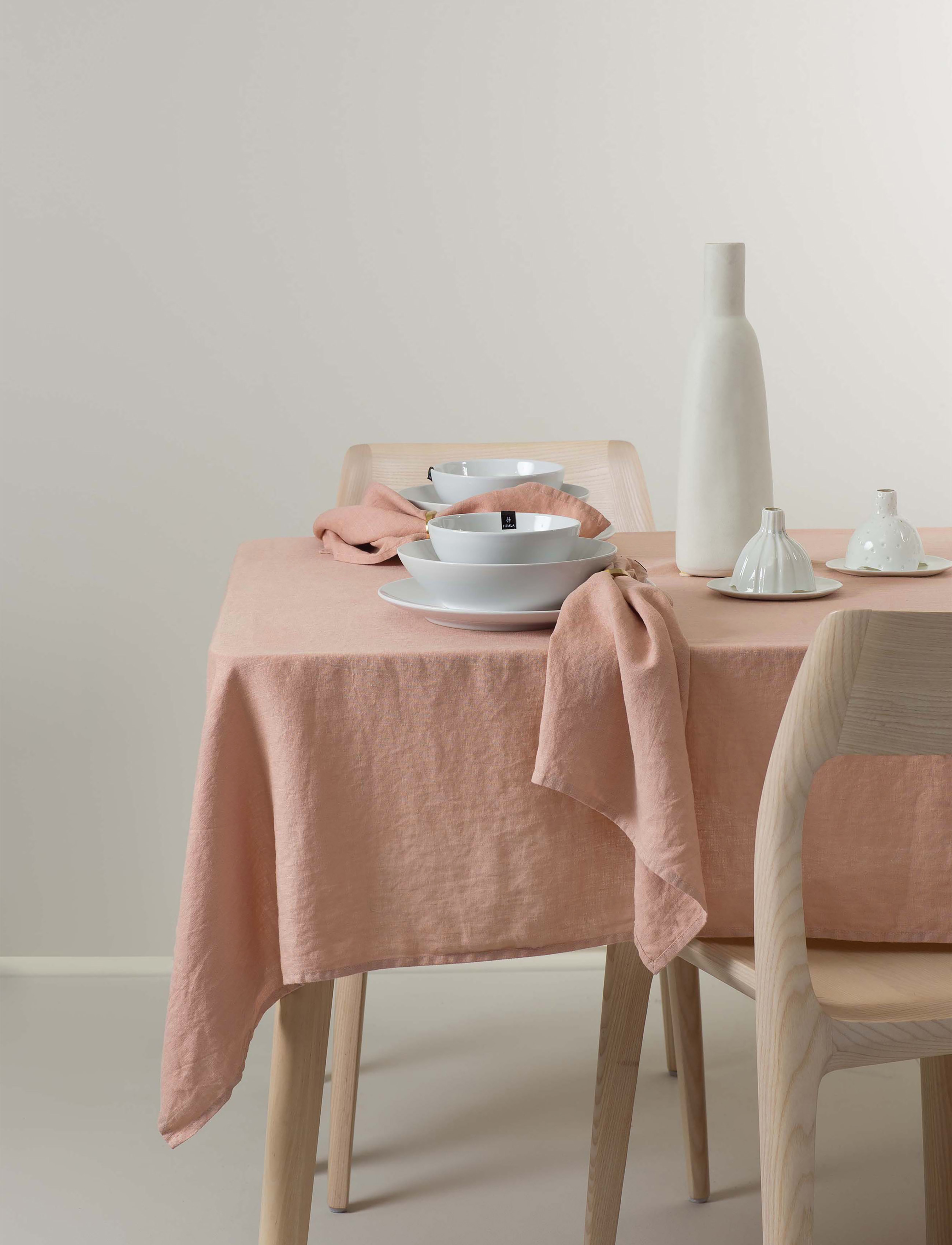 Himla Sunshine Duk, 140X330 cm, Kitchen Textiles, Rosa - Tablecloths & Table Runners, Homeware