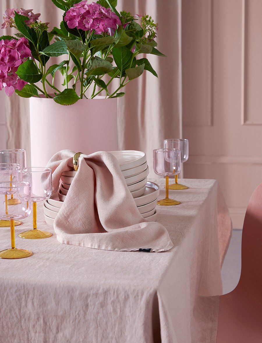 Himla - Sunshine Tablecloth - osta hinna alusel - nude - 3