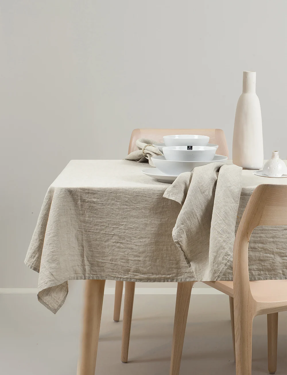 Himla - Sunshine Tablecloth - køb efter pris - oatmeal - 1