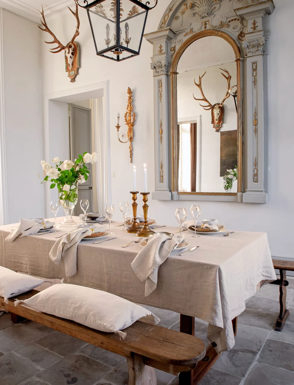 Himla - Sunshine Tablecloth - køb efter pris - oatmeal - 3