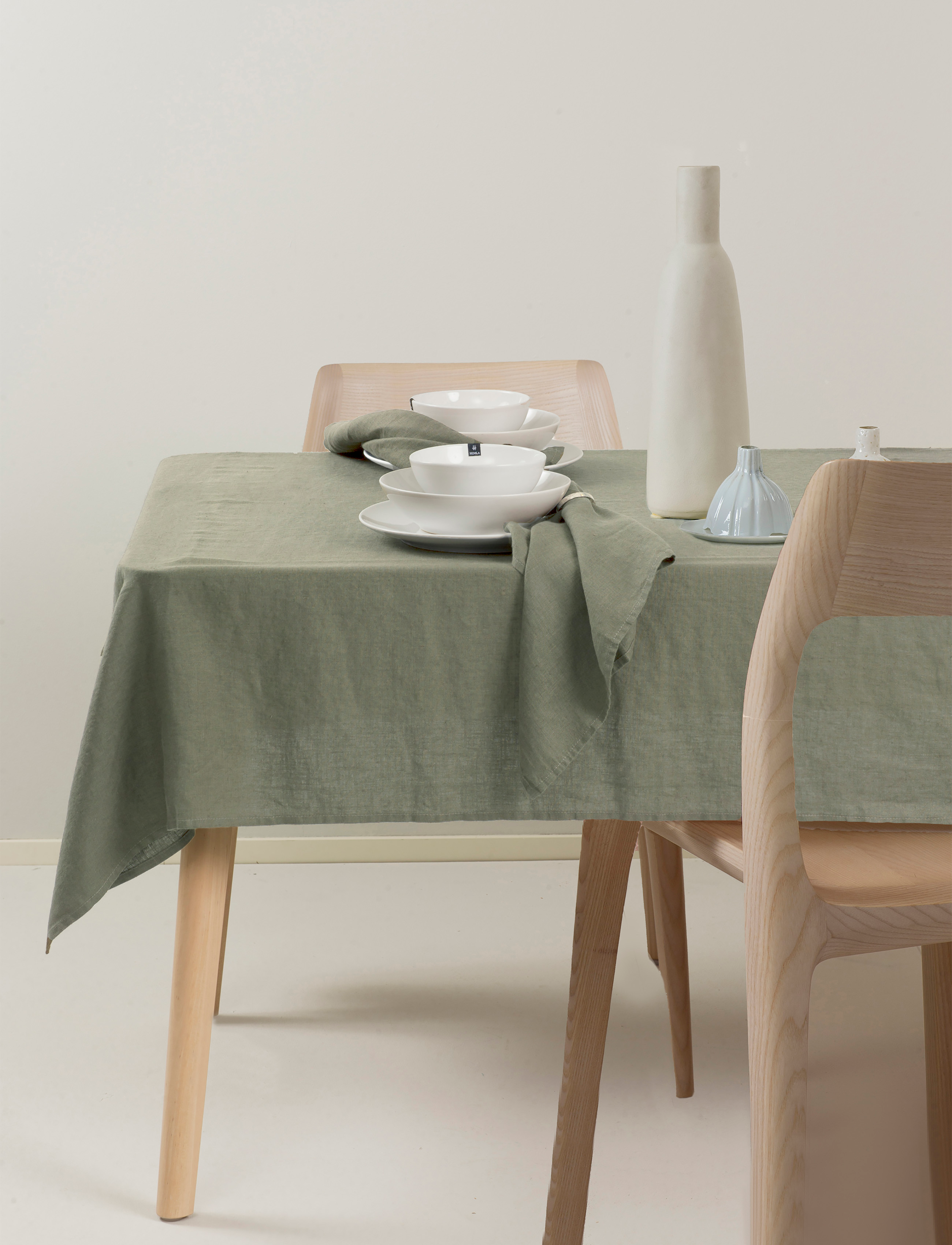 Himla Sunshine Duk, 140X330 cm, Kitchen Textiles, Grün - Tablecloths & Table Runners, Homeware