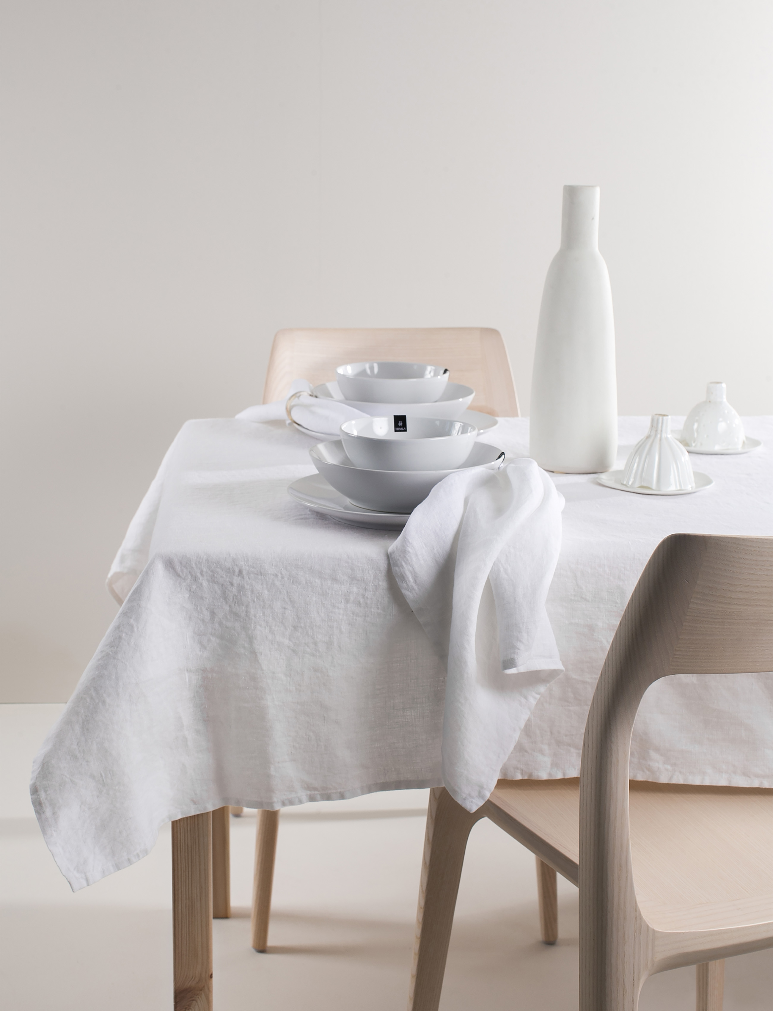 Himla Sunshine Duk, 140X330 cm, Kitchen Textiles, Weiß - Tablecloths & Table Runners, Homeware