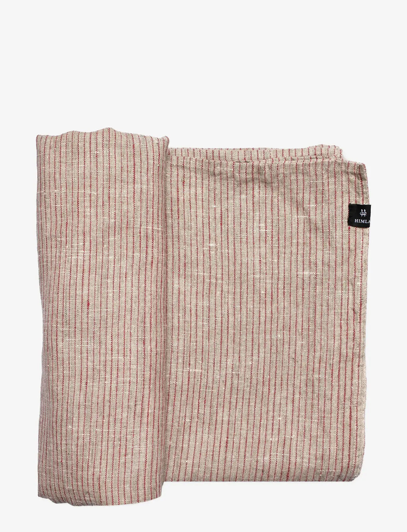 Himla - Linus Tablecloth - duge & bordløbere - true red/natural - 0