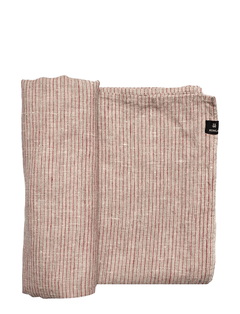 Himla - Linus Tablecloth - laudlinad - true red/natural - 0