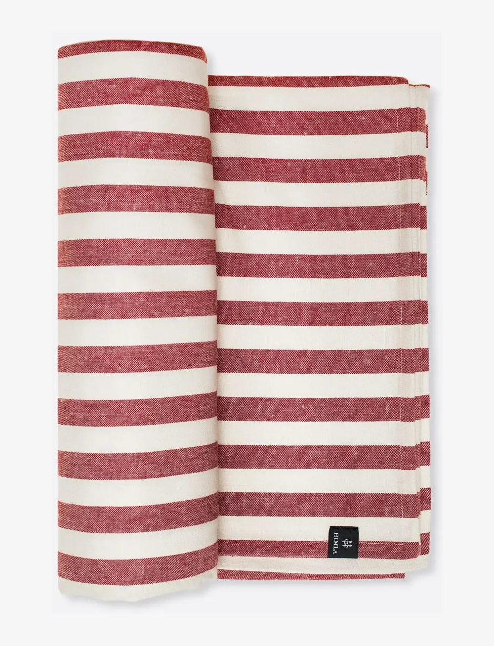 Himla - Bretagne Tablecloth - tischdecken & tischläufer - deep red - 0