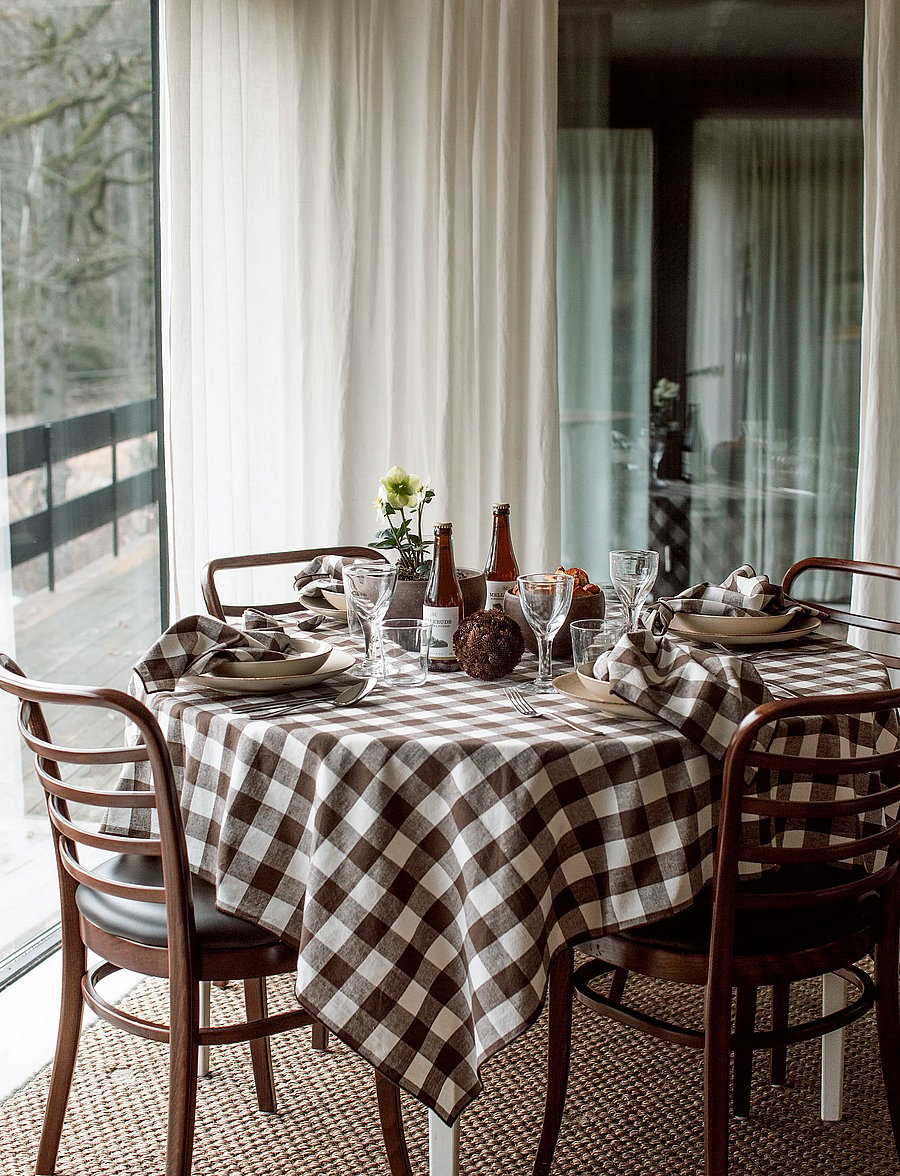 Himla - Bettyhill Tablecloth - tischdecken & tischläufer - chocolate - 2