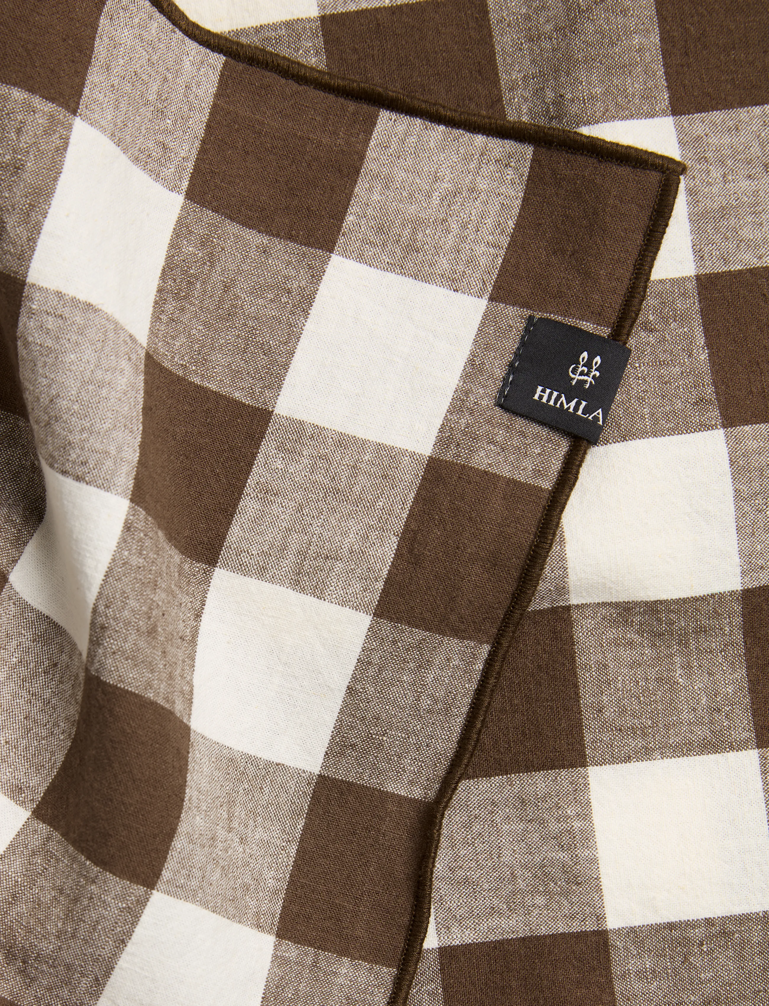 Himla - Bettyhill Tablecloth - tablecloths & runners - chocolate - 4