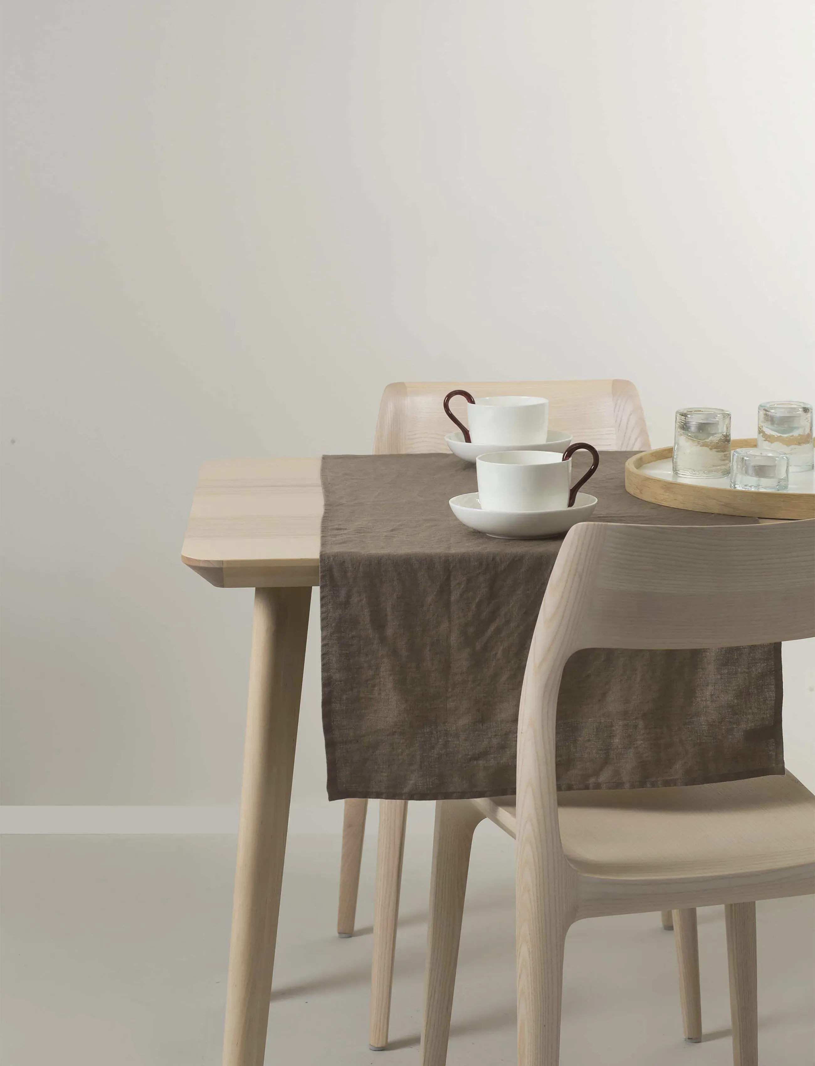 Himla Sunshine Bordløber, 50X140 cm, Brown, Køkkentekstiler > Duge Og Bordløbere, Unisex