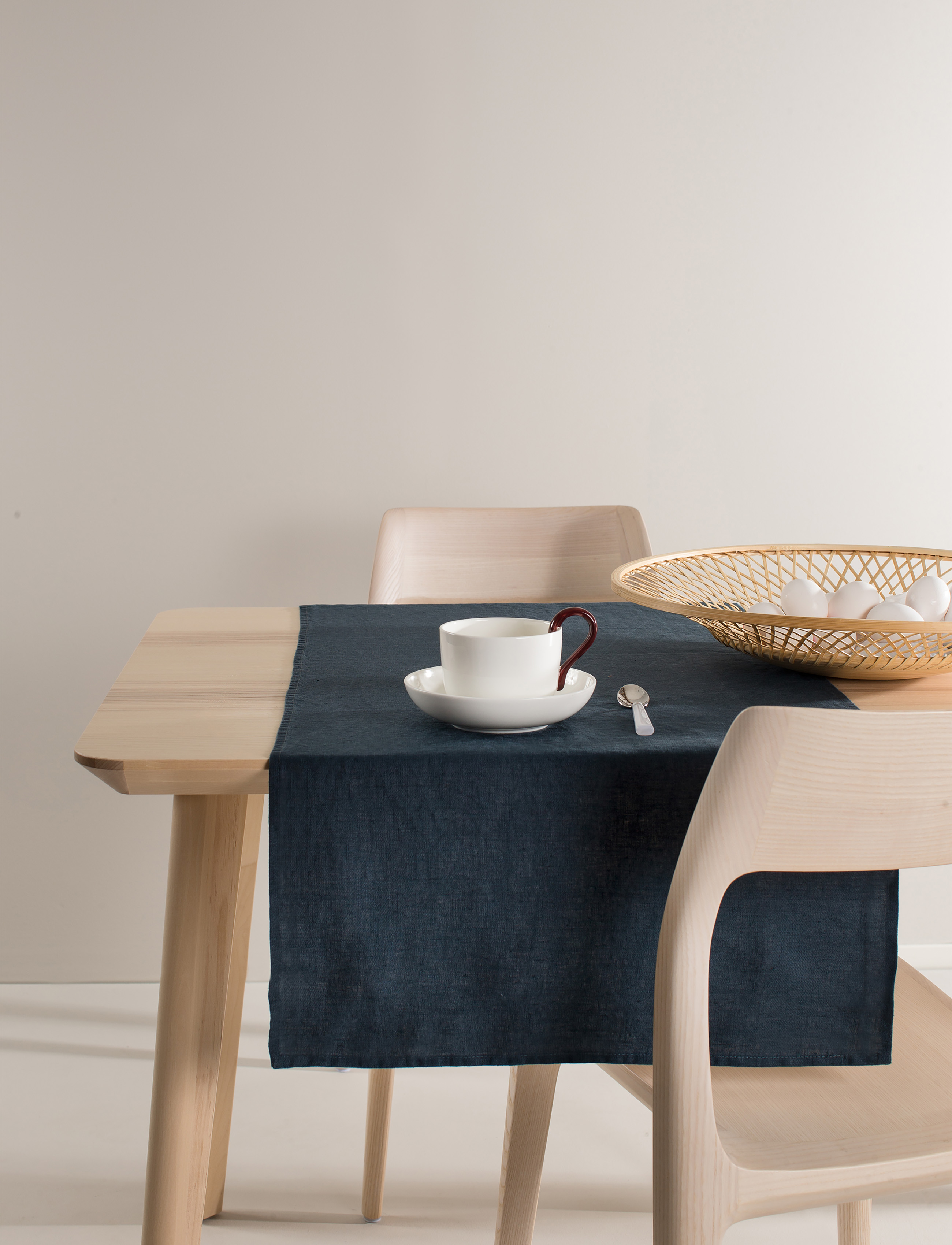 Himla Sunshine Bordløber, 50X140 cm, Blue, Køkkentekstiler > Duge Og Bordløbere, Unisex