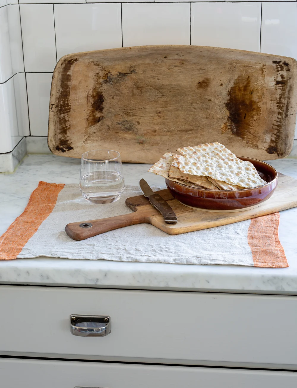 Himla - Randolf Placemat - platzdeckchen - pumpkin/natural - 1