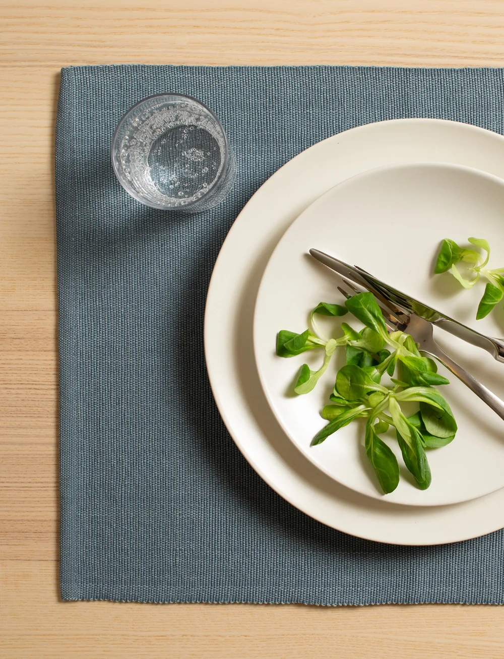 Himla - Bistro Placemat 2-pack - osta hinna alusel - azur - 1