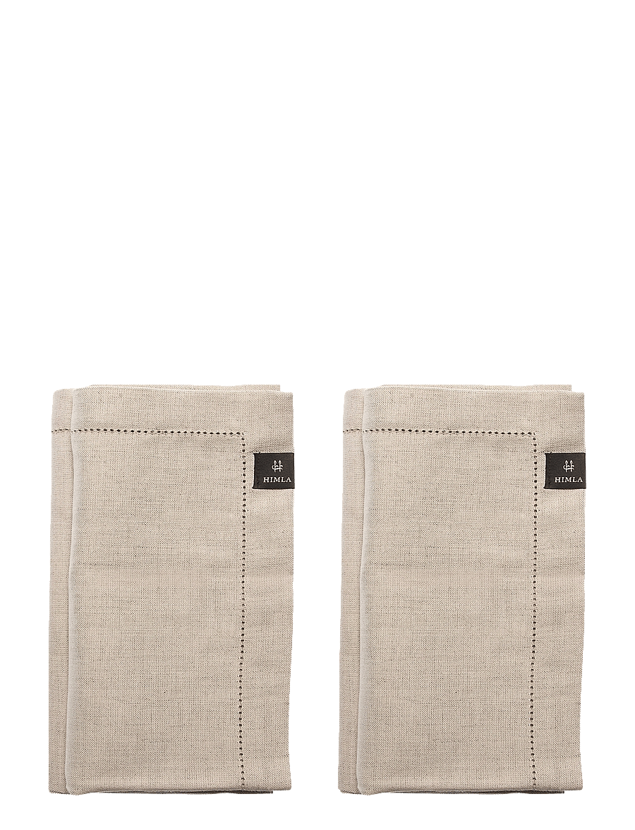 Himla - Ebba Napkin 2-pack - stoffservietten - natural - 1