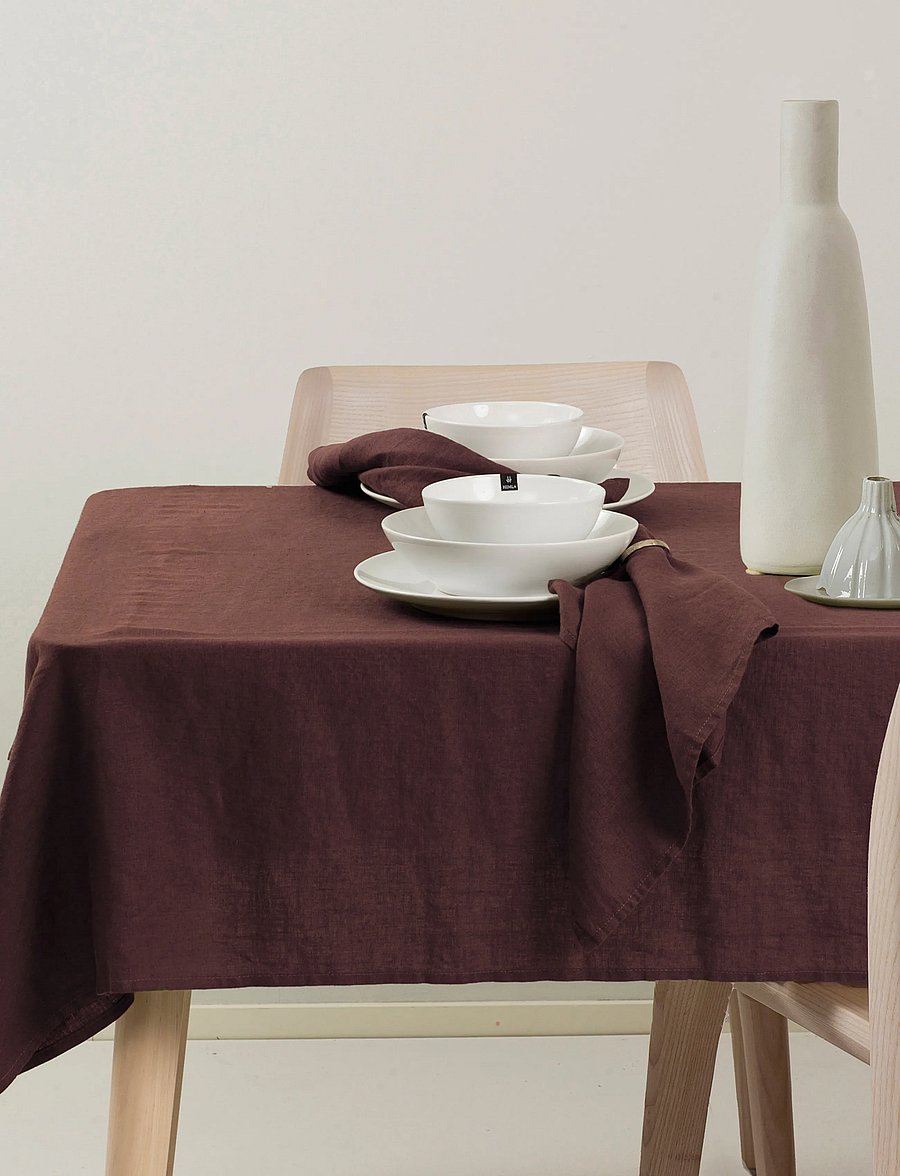Himla - Sunshine Napkin - stoffservietten - burgundy - 2
