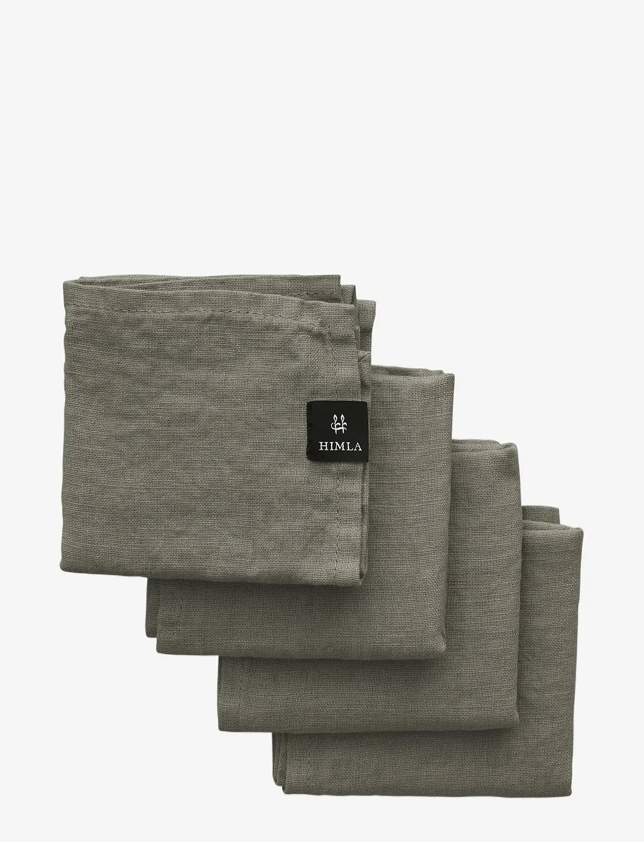 Himla - Sunshine Napkin - stofservietter - charcoal - 0