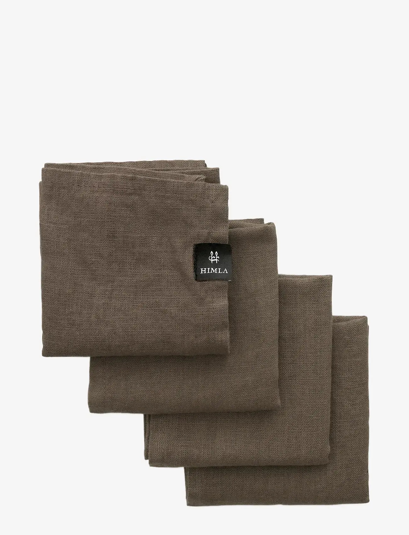 Himla - Sunshine Napkin - serviettes en tissu - coffee - 0
