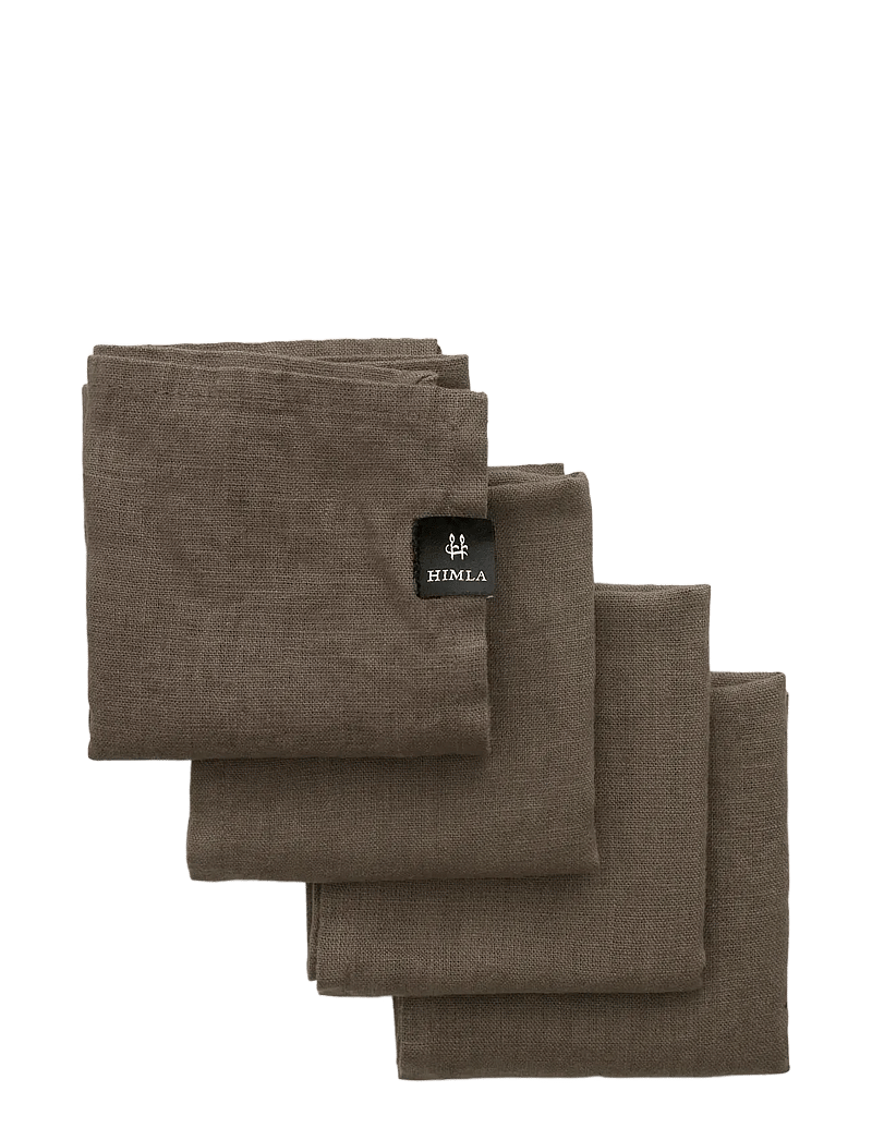Himla - Sunshine Napkin - stoffservietten - coffee - 0