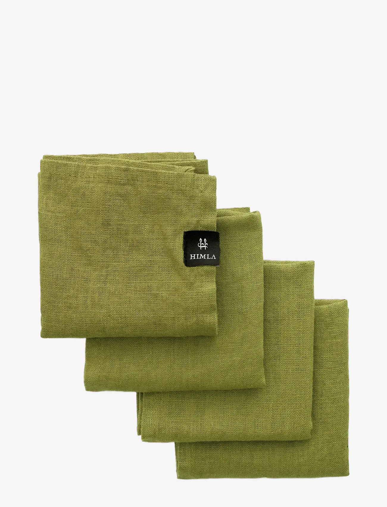 Himla - Sunshine Servett 4-pack - tygservetter - greenery - 0