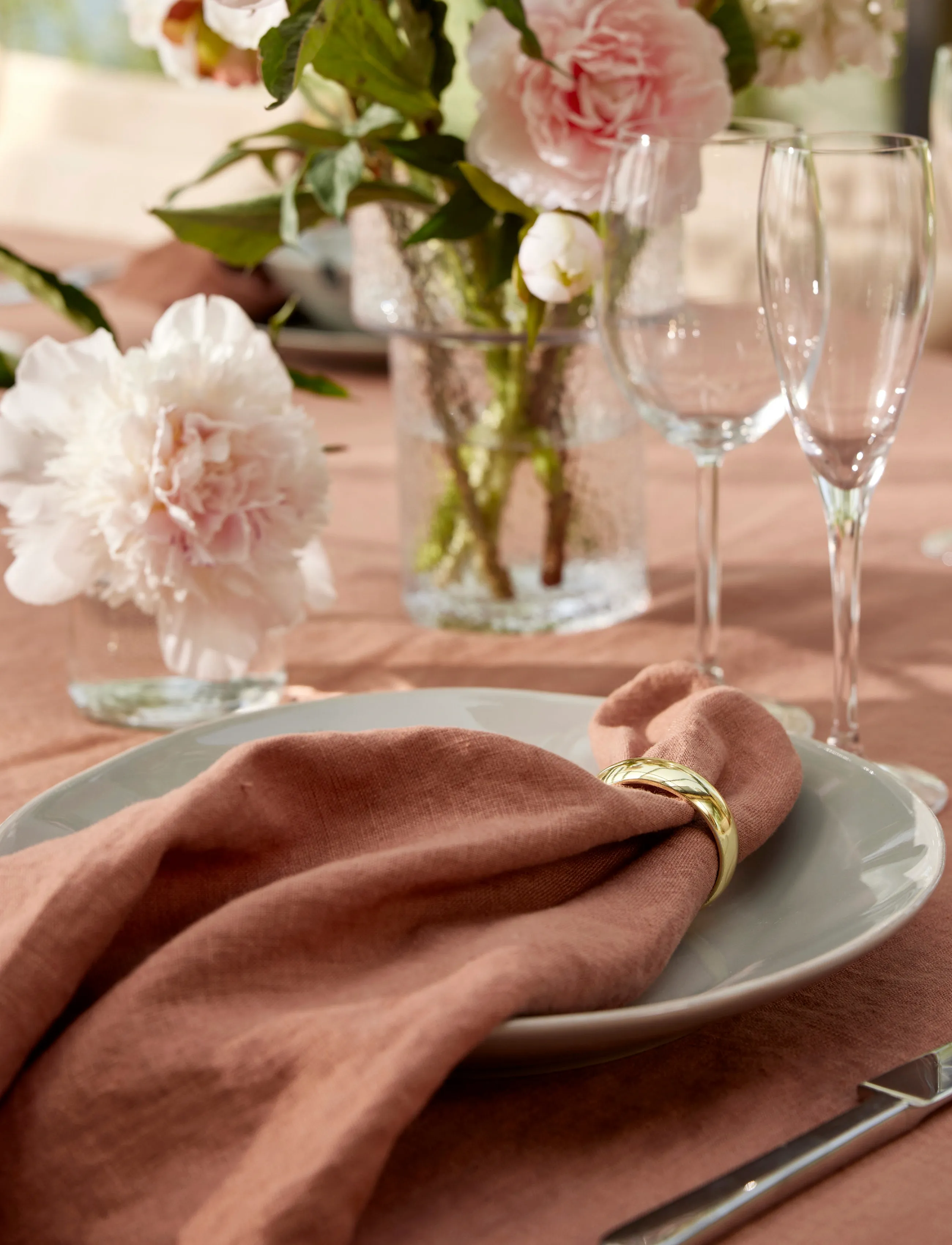 Himla - Sunshine Napkin 4-pack - stoffservietten - grounded - 3