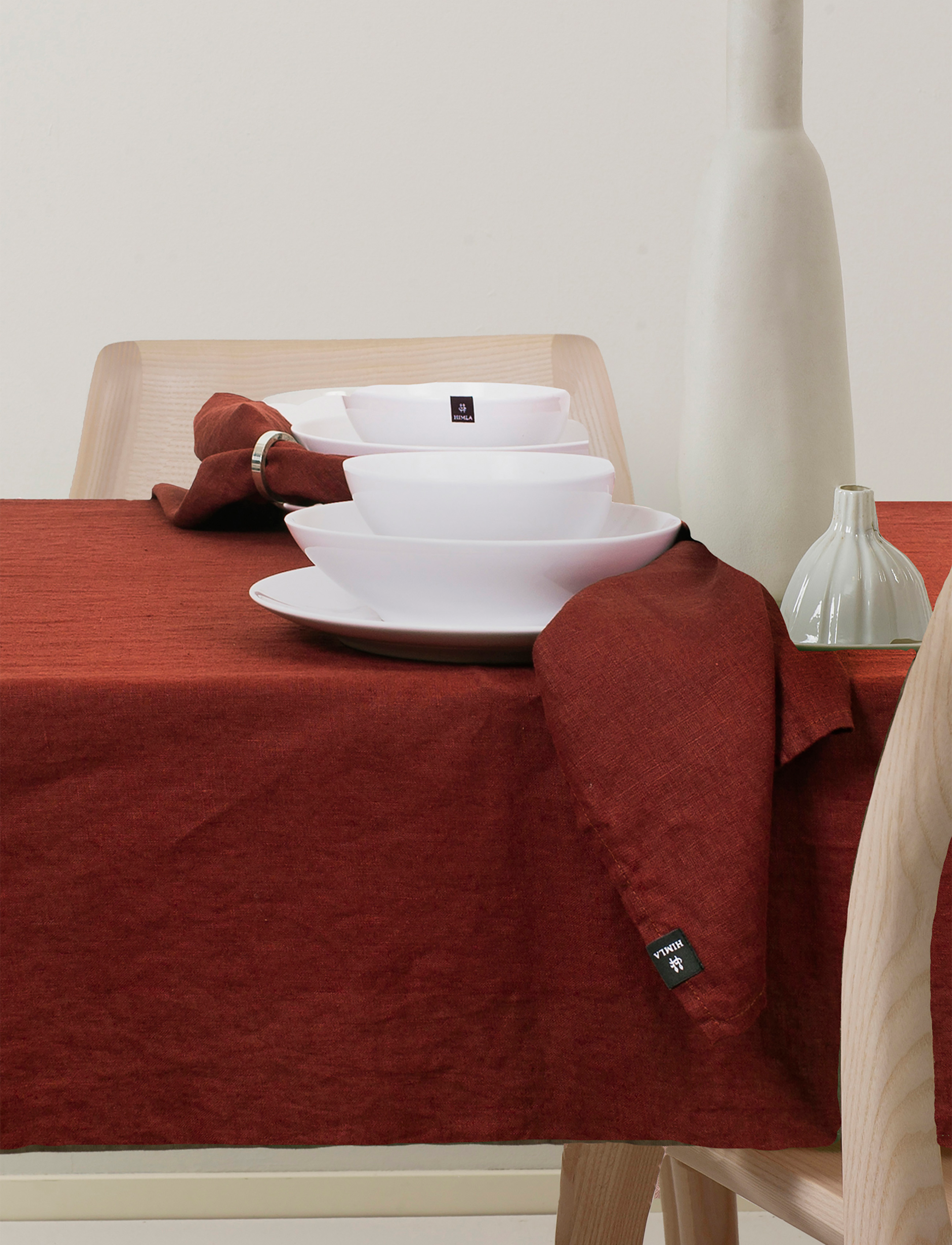 Himla Sunshine-Serviet, 45X45 cm, Napkins, Rosa - Cloth Homeware