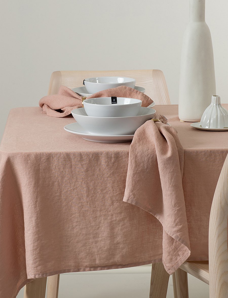 Himla - Sunshine Napkin 4-pack - stoffservietten - nude - 0
