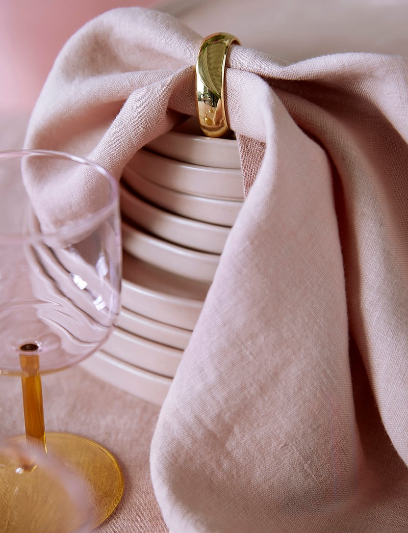 Himla - Sunshine Napkin 4-pack - stoffservietten - nude - 3