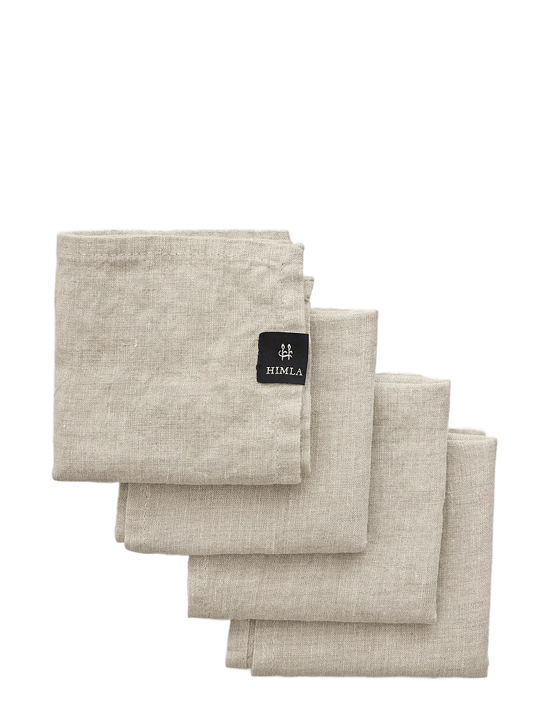 Himla - Sunshine Servett 4-pack - tygservetter - oatmeal - 0