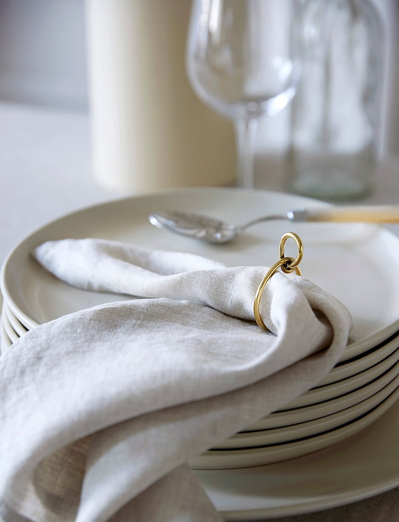 Himla - Sunshine Servett 4-pack - tygservetter - oatmeal - 3