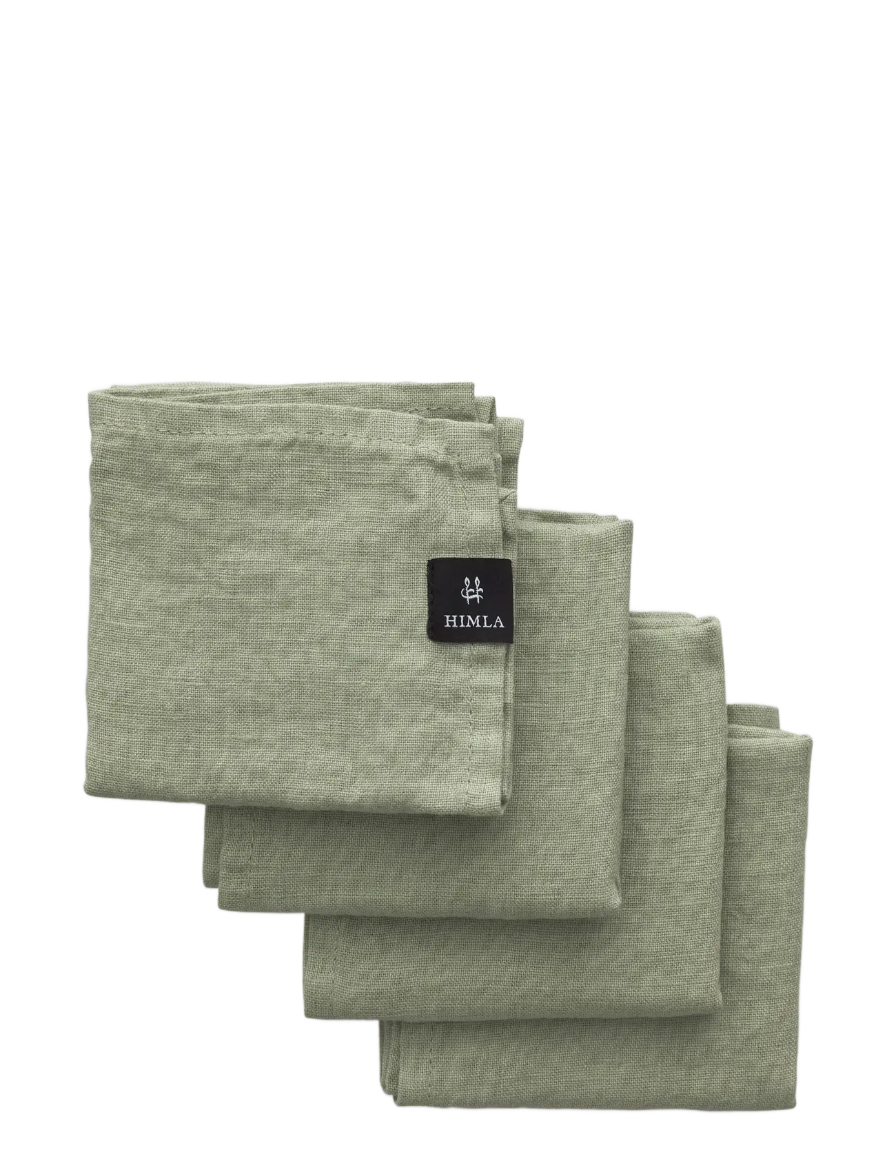 Himla Sunshine Napkin 4-pack - Himla - SAGE / green