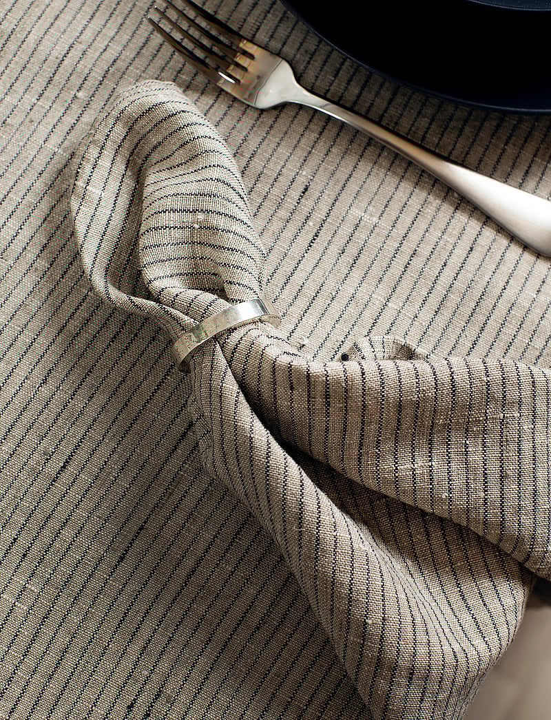 Himla - Linus Napkin 4-pack - kohl/natural - 3