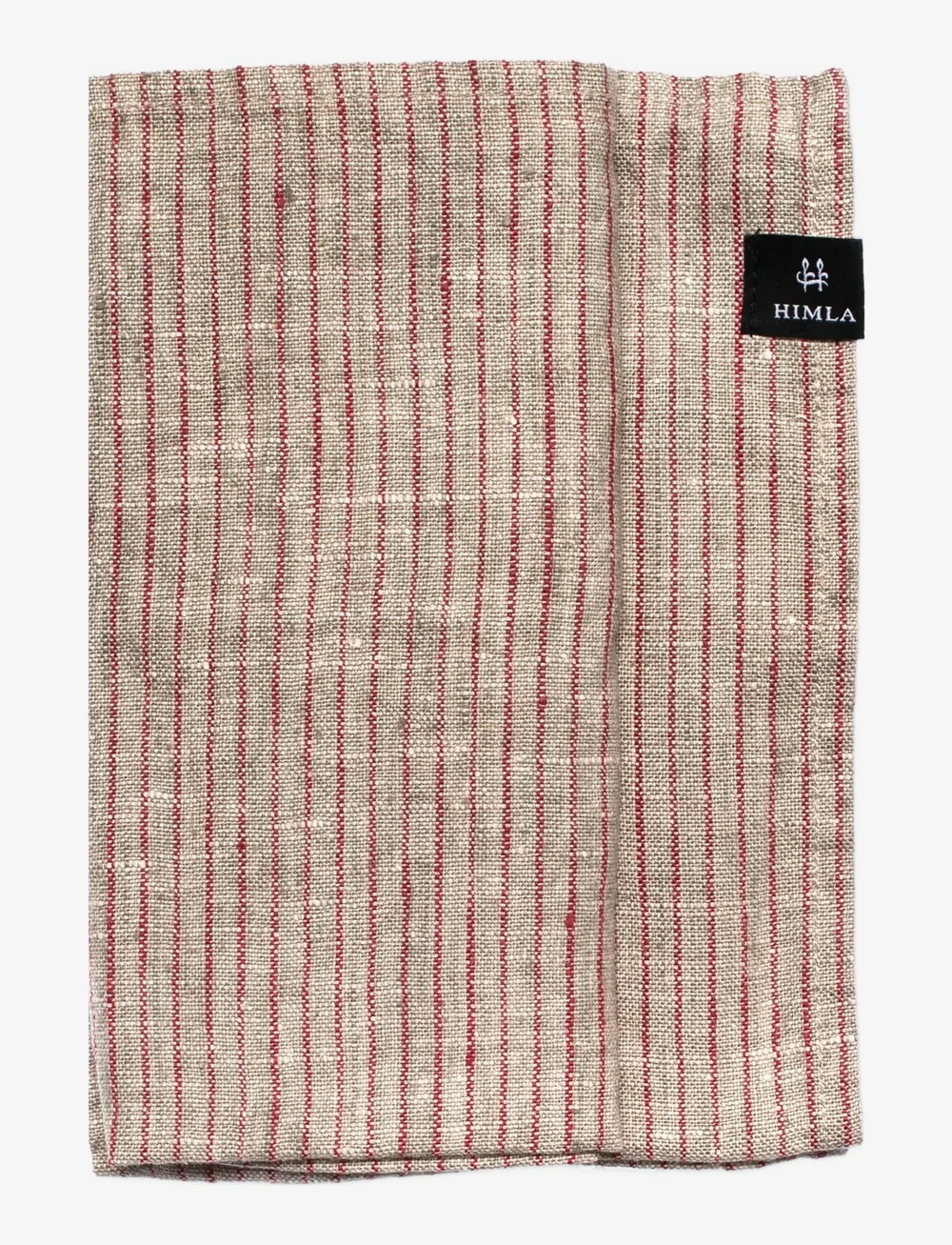 Himla - Linus Servett 4-pack - tygservetter - true red/natural - 0