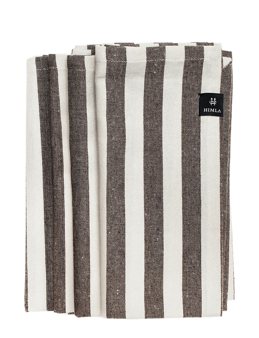 Himla - Bretagne Napkin - stoffservietten - chocolate - 0