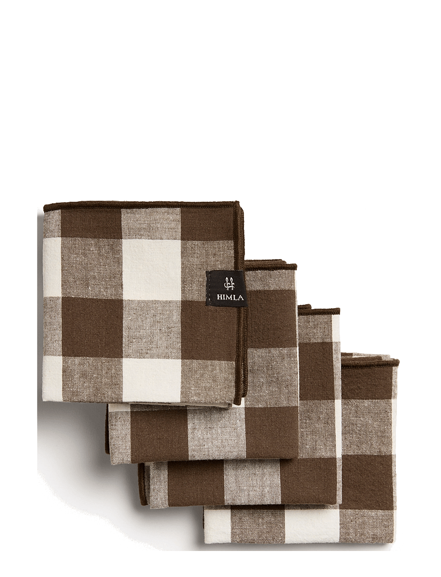 Himla - Bettyhill Napkin - stoffservietten - chocolate - 1