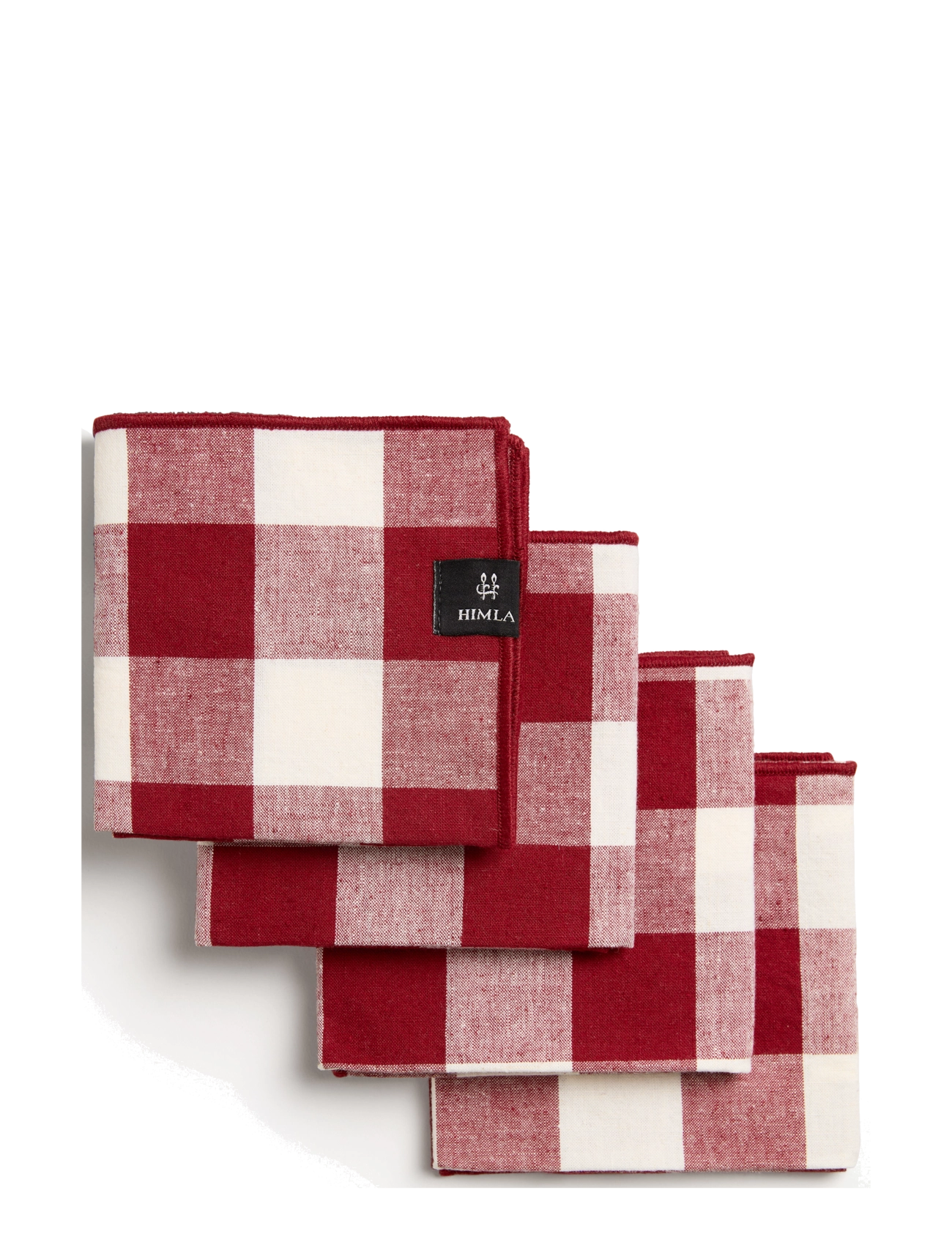 HIMLA Bettyhill-Serviet Rot - 42X42CM - Unisex