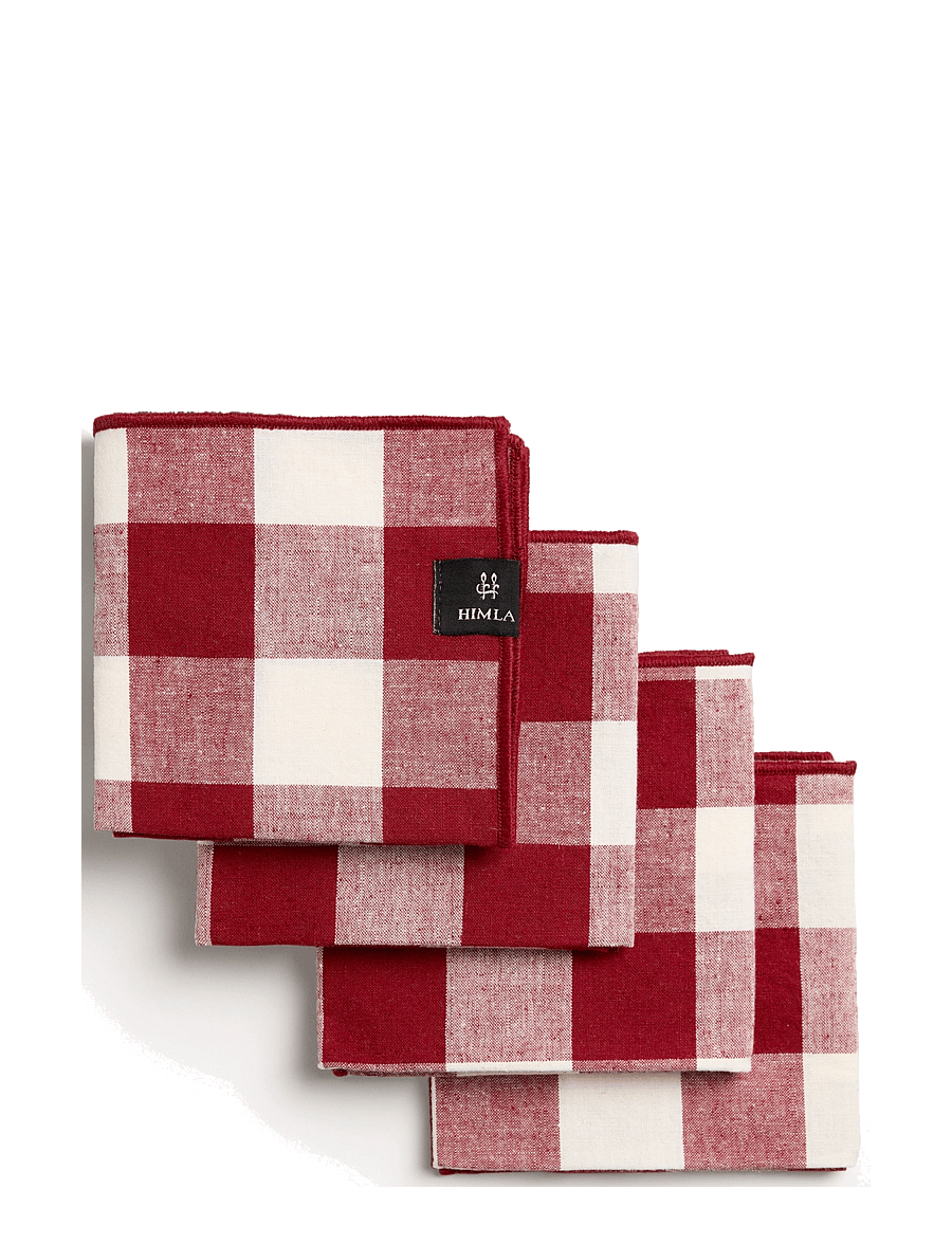 Himla - Bettyhill Napkin - stoffservietten - ruby - 1