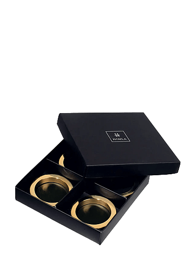 Himla Vasa Napkin Ring 4-pack - Salvrätikute rõngad ja hoidikud - BRONZE / gold