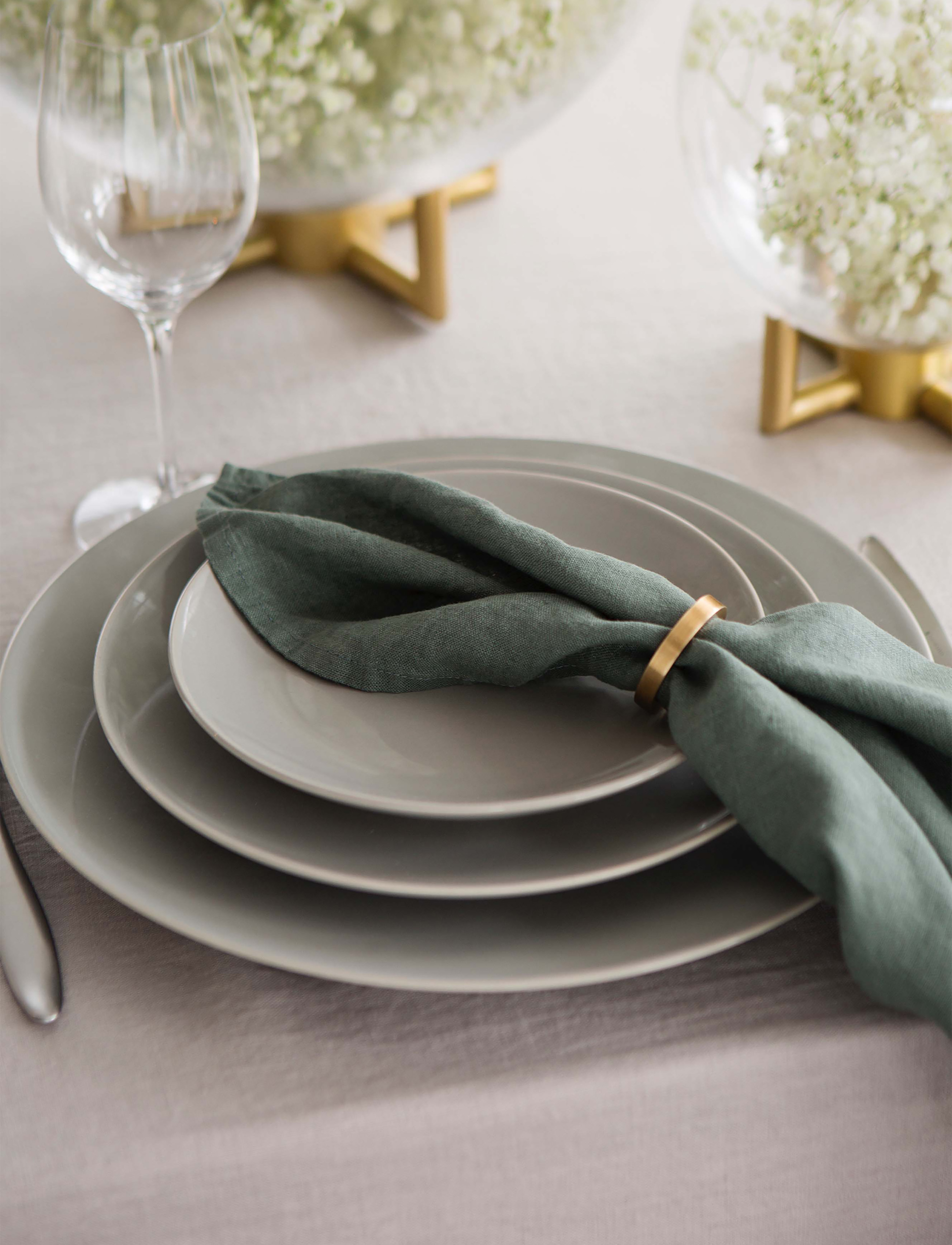 Himla - Vasa Napkin Ring 4-pack - alhaisimmat hinnat - bronze - 2