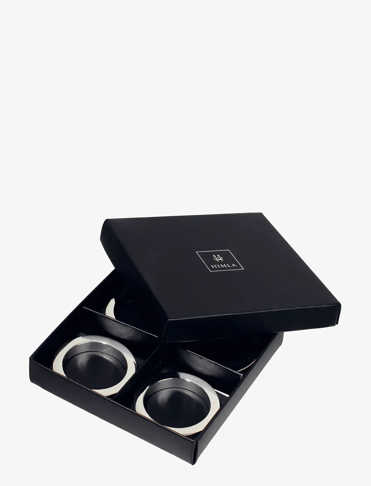 Himla - Vasa Napkin Ring 4-pack - madalaimad hinnad - silver - 1