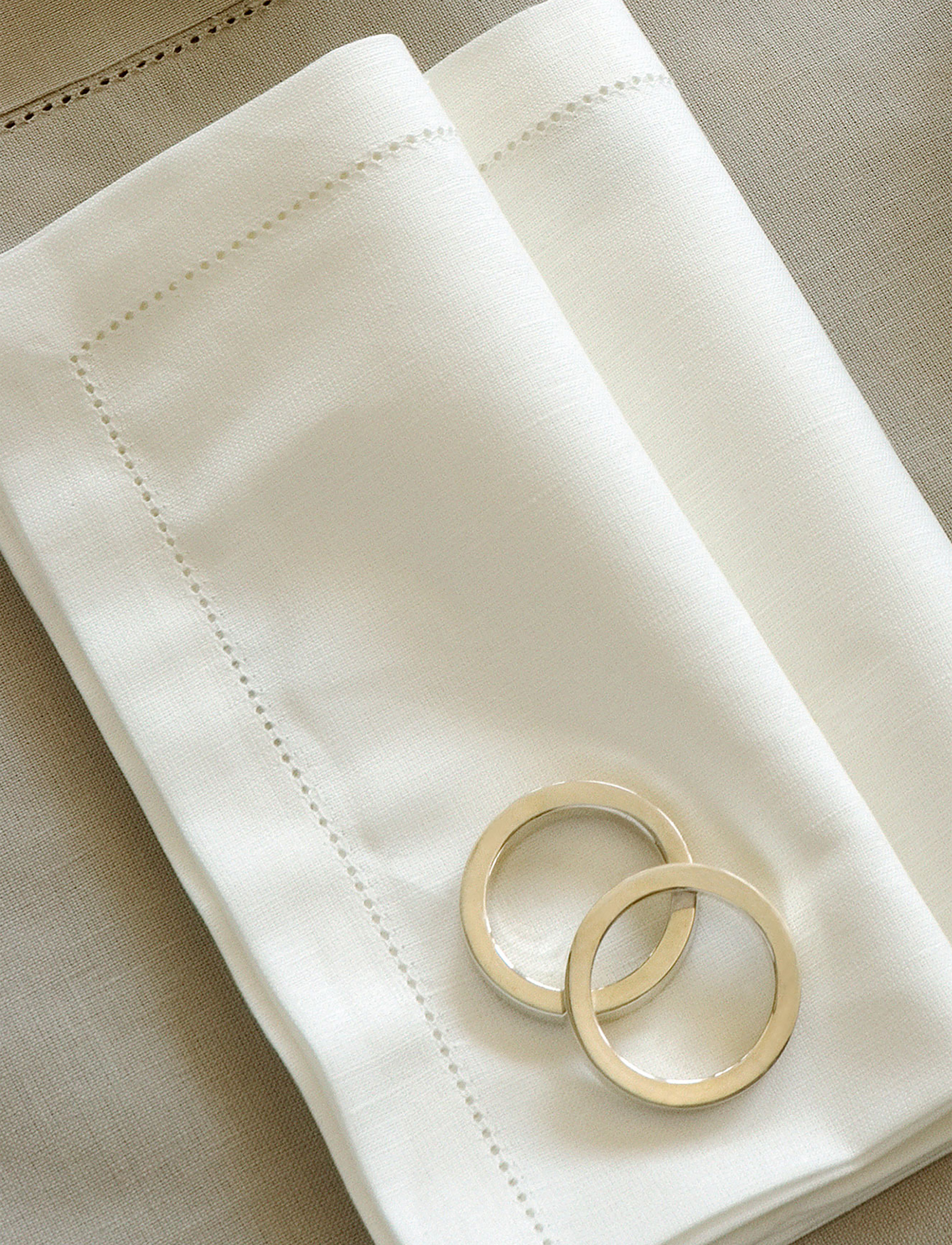 Himla - Vasa Napkin Ring 4-pack - lowest prices - silver - 2