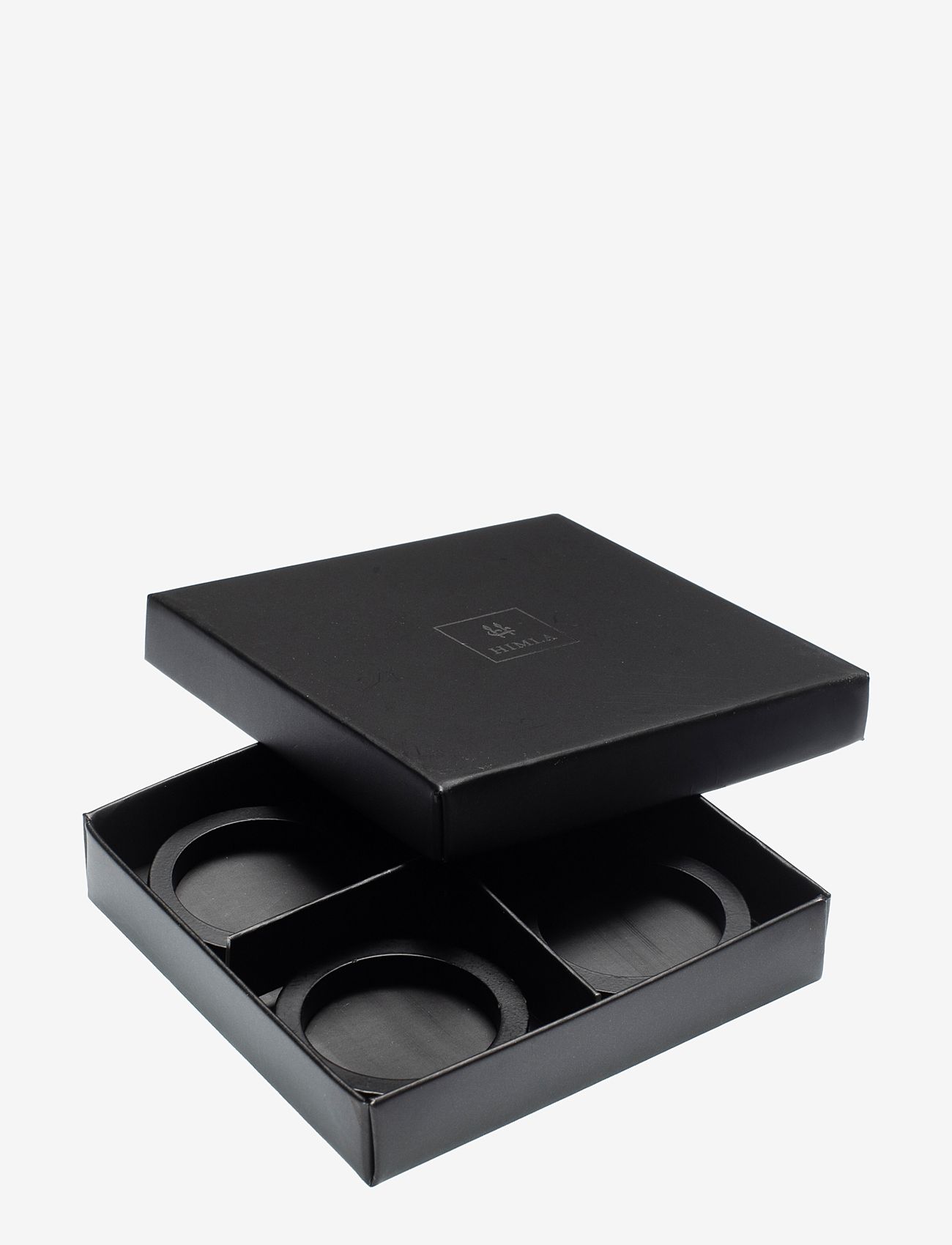 Himla - Kiruna Napkin Ring 4-pack - osta hinna alusel - black - 1