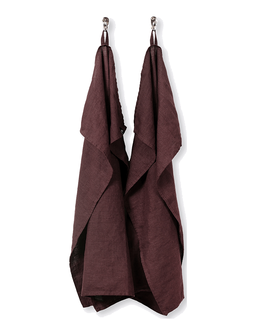 Himla - Sunshine Kitchen towel - küchenhandtücher - burgundy - 0