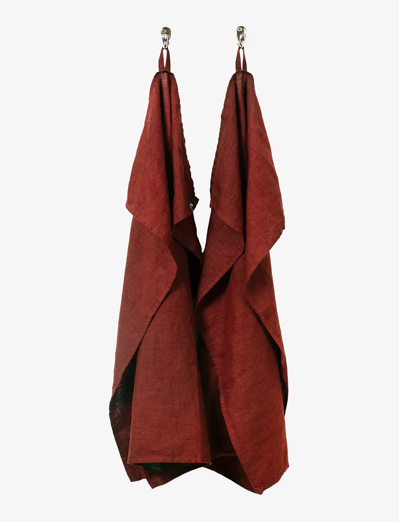 Himla - Sunshine Kökshandduk 2-pack - köp efter pris - lingonberry - 0