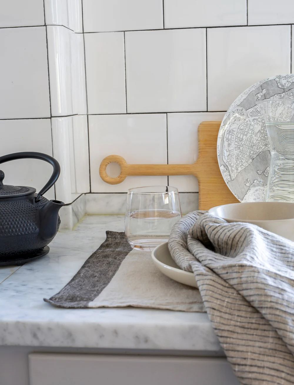 Himla - Linus Kitchen towel 2-pack - shop by price - kohl/natural - 2