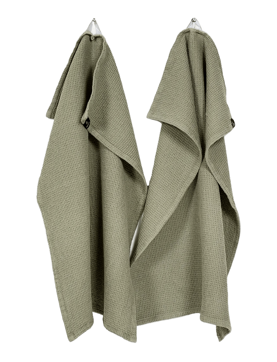 Himla - Hetty Kitchen towel 2-pack - köögirätikud - sage - 1