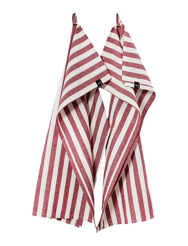 Himla - Bretagne Kitchen towel - die niedrigsten preise - deep red - 0