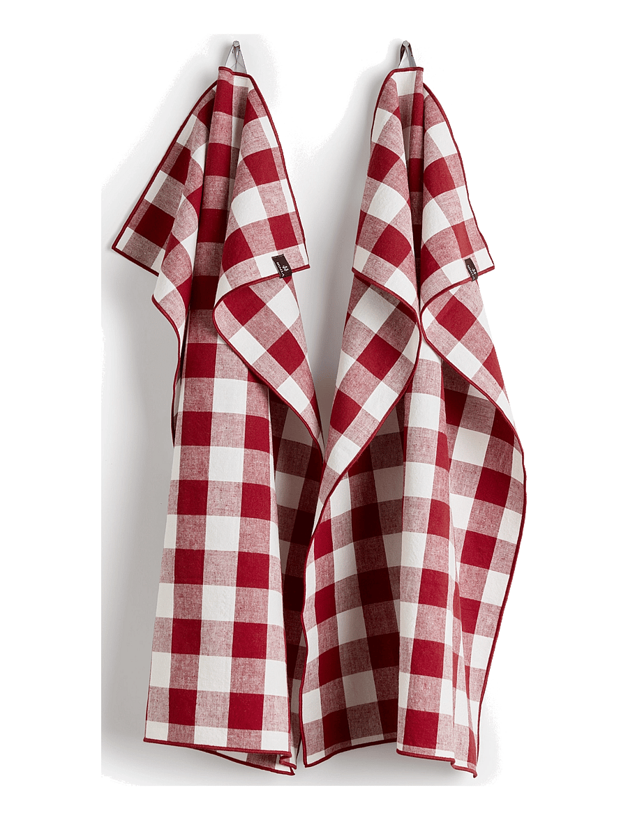 Himla - Bettyhill Kitchen towel - nõudepesulapid ja -harjad - ruby - 1