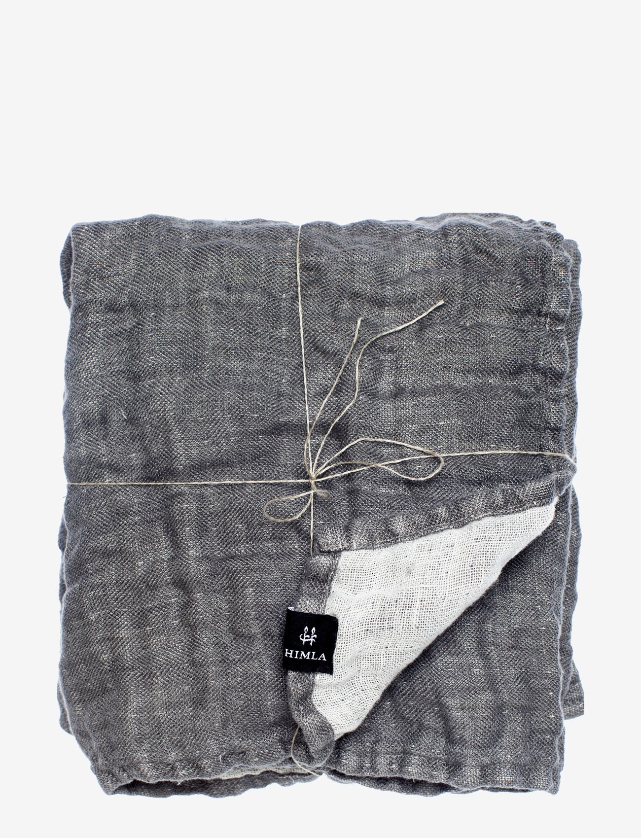 Himla - Hannelin Baby Throw - musselintæpper - charcoal/white - 2