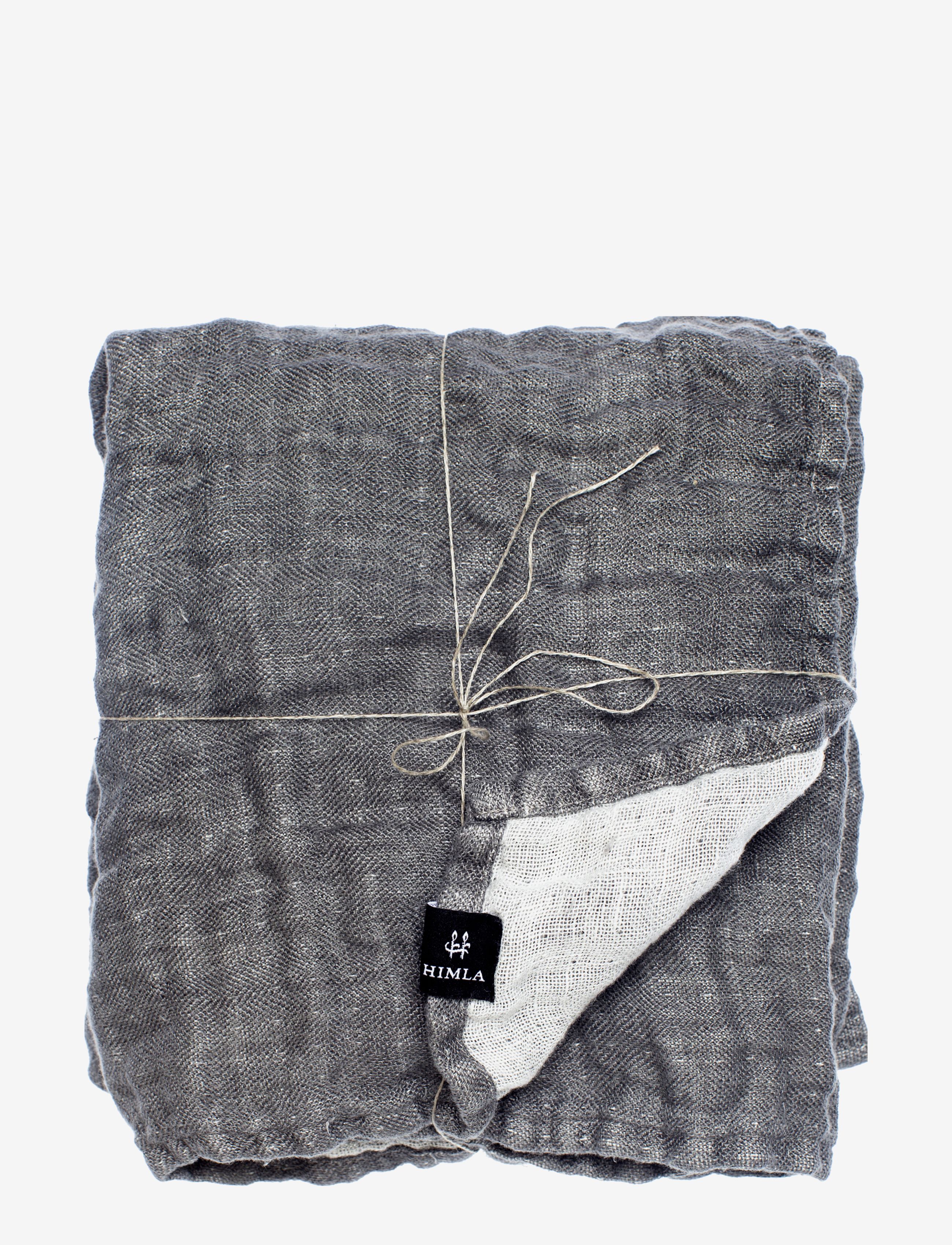 Himla - Hannelin Baby Throw - tekstiler - charcoal/white - 1